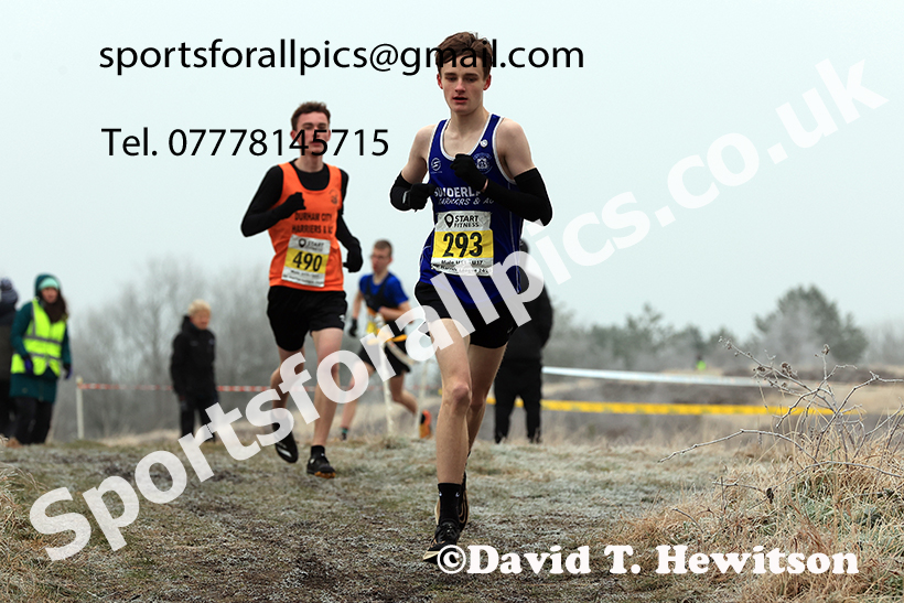 Mens under-17s 2025 Start Fitness NEHL, Wrekenton, Gateshead. Photo: David T. Hewitson/Sports for All Pics